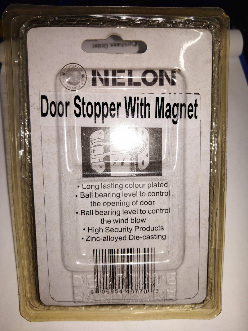 NELON Stainless Steel Door Stopper DSM-05 With Magnet | Model: DR-DSM05 Nelon 