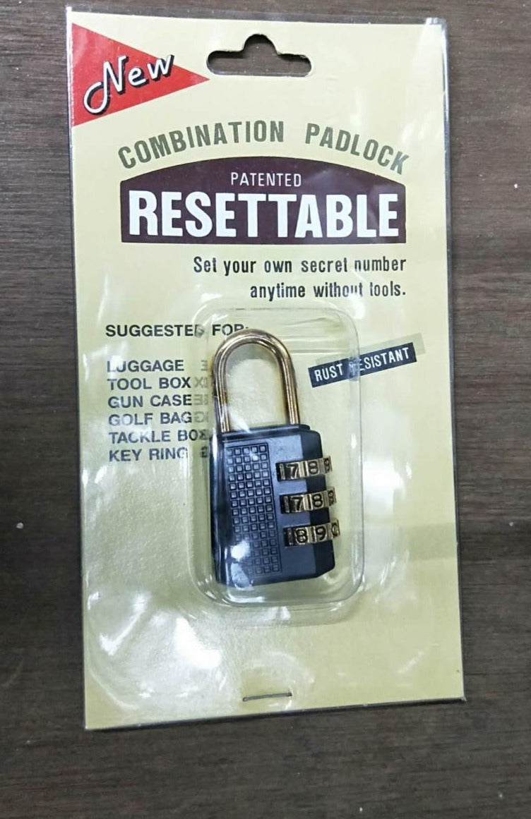 New Taiwan Resettable Lock