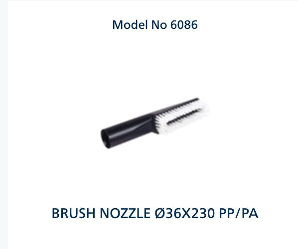 Nilfisk ?ò36mm x 230mm PP/PA Brush Nozzle | Model : 6086 - Aikchinhin
