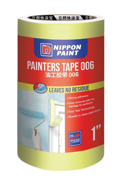 Nippon 1" Painters Tape 006 (50Pcs/Box) | Model : TAPE-N006-10 Painter Tape NIPPON 