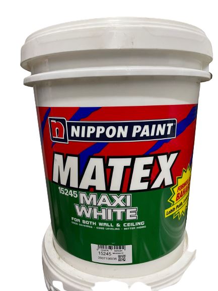 Nippon 18L Matex Emulsion Paint 9102 (M) | Model : P-M9102-18 Emulsion Paint Nippon Paint 