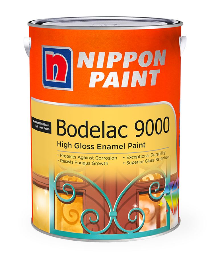 NIPPON BODELAC 9000 ENAMEL (STD COLOR) BASE 1, 2, 3, 4 - Aikchinhin