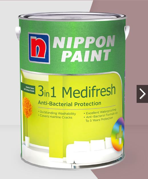 Nippon Paint 3-in-1 Medifresh | Model : NIP-TIOMFB Paint Nippon Paint 