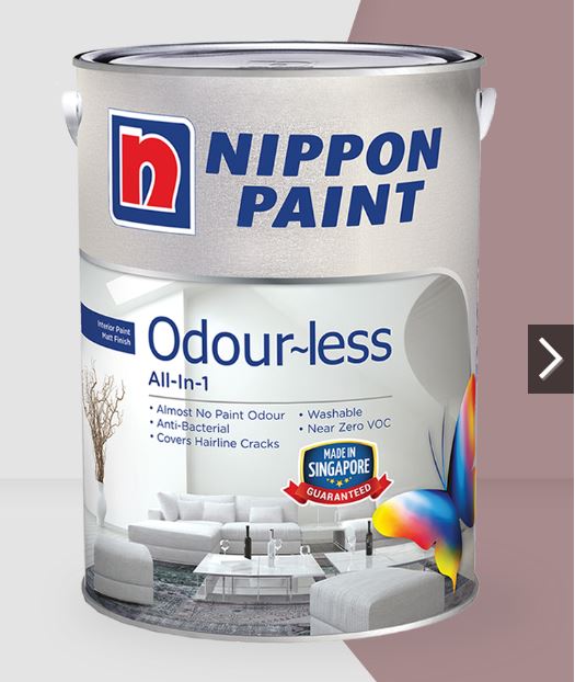 Nippon Paint Odour-less All-in-1 Interior Paint | Model : NIP-OAIOB Paint NIPPON 