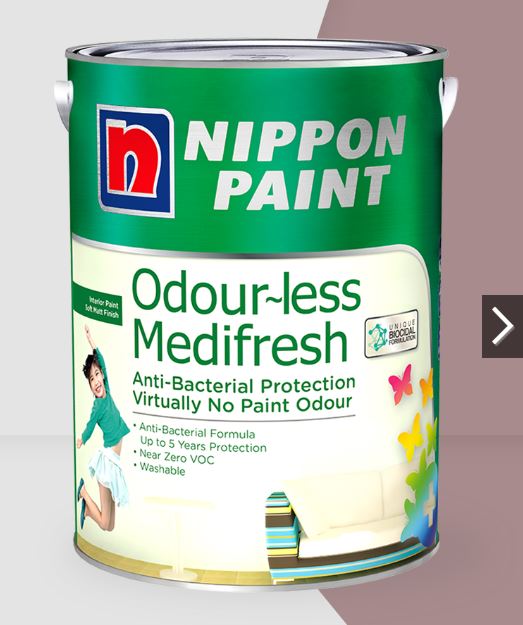 Nippon Paint Odour-less Medifresh | Model : NIP-OEWB Paint Nippon Paint 