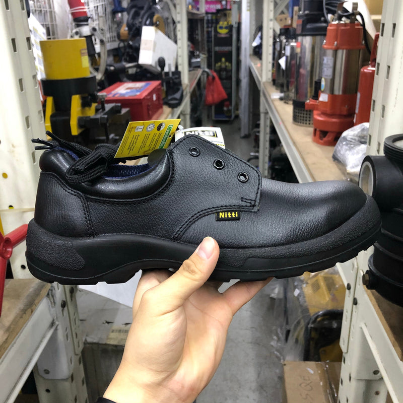 Nitti Low Cut Mid-sole Safety Shoe | Shoelace | Model : 21281 | Sizes : UK 4 - 12 - Aikchinhin