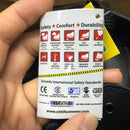 Nitti Low Cut Mid-sole Safety Shoe | Shoelace | Model : 21281 | Sizes : UK 4 - 12 - Aikchinhin