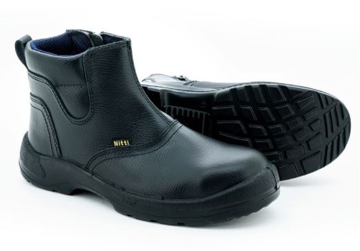Nitti 22681 Mid-cut Zip-up Safety Shoe Model 22681 Sizes UK