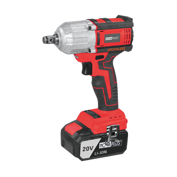 Nova Plus 18V 1/2" Impact Wrench Come with 18V 3.0Ah Battery and 1x Charger | Model : NP9910 Cordless Impact Wrench Nova Plus 