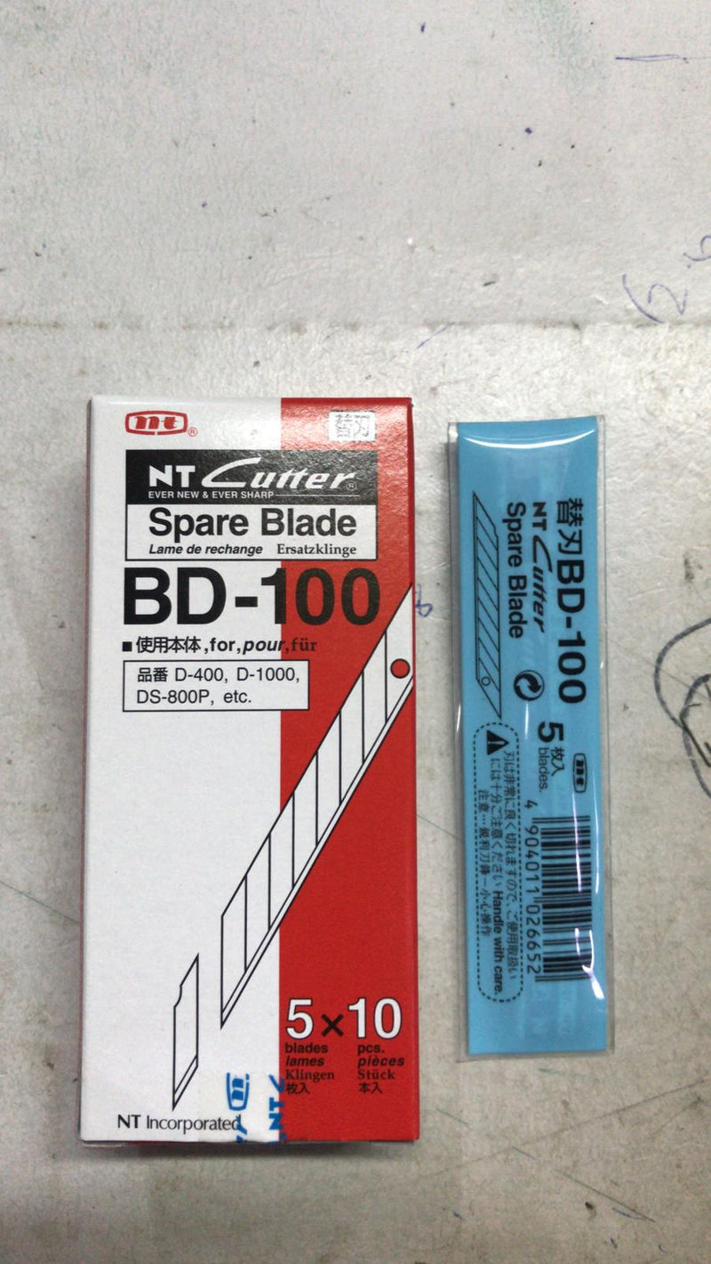 Nt Cutter Bd-100 Spare Blade (5Pc) | Model : PKB-BD100 NT 
