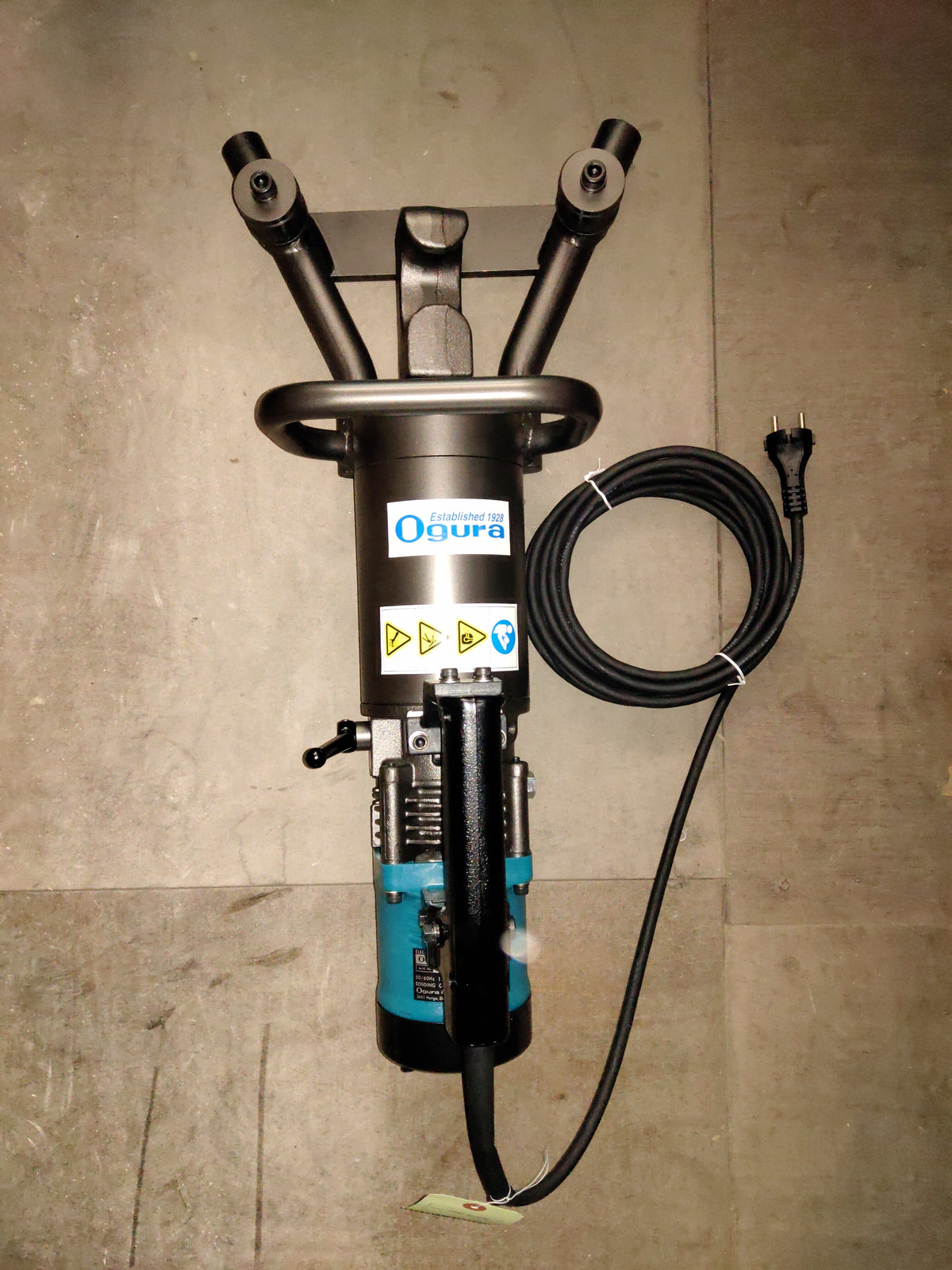 Ogura HBB-32HPW Electric Hydraulic Portable Rebar Bender
