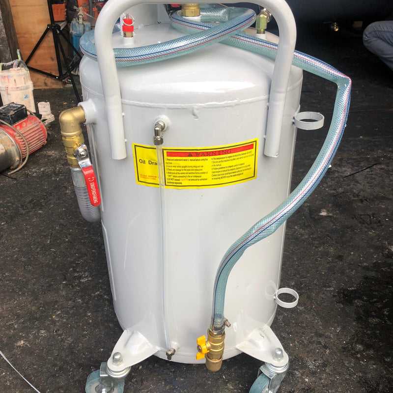 Aiko 80L Tank 2 in 1 Air Operated Waste Oil Drainer (Gravity and Vacuum Draining) | Model : AM-6298A Photo of Tank