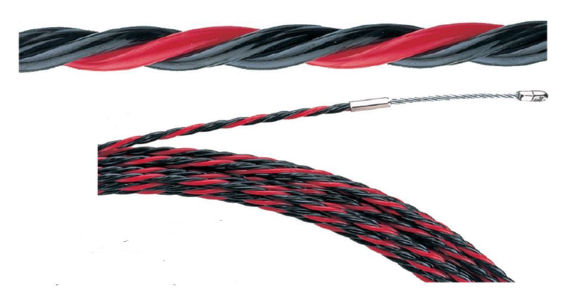 Opt 10m-50m Fish Tape (Black & Red) | Model : 027-97-L06S Aiko 