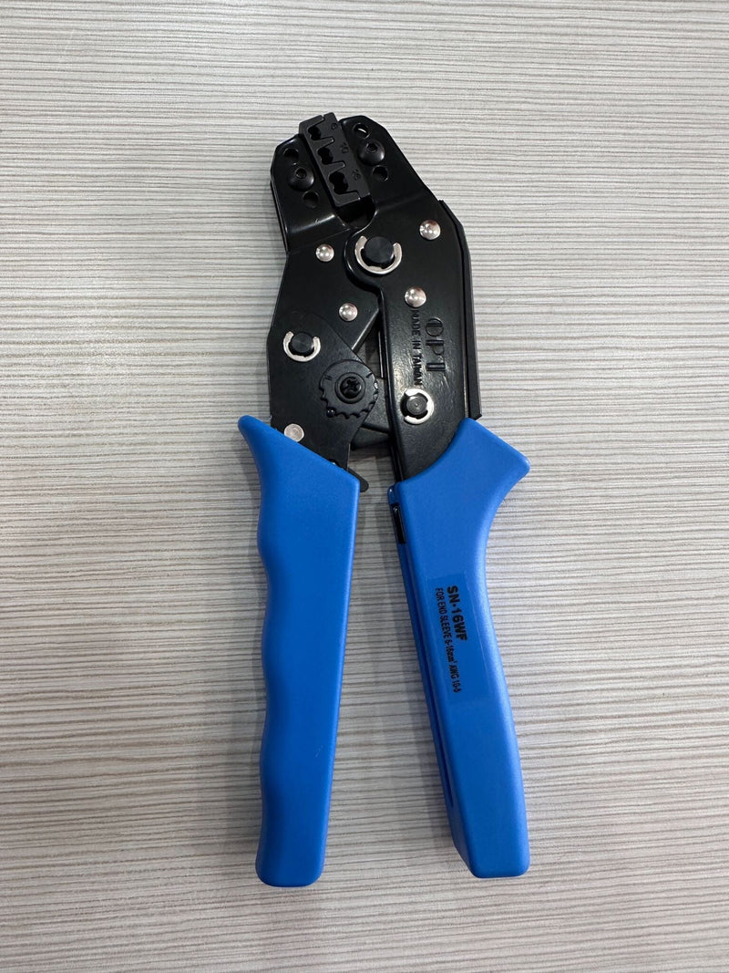 OPT Crimping Tool For End Sleeve (6-16mm² AWG 10-5) | Model : SN16WF Hand Crimping Tool OPT 