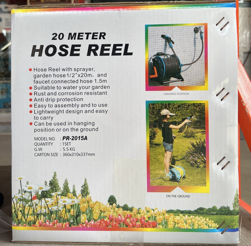 Orex 1/2" Garden Hose Reel Set 20m | Model : GHR-PR2015A Hose Reel Orex 