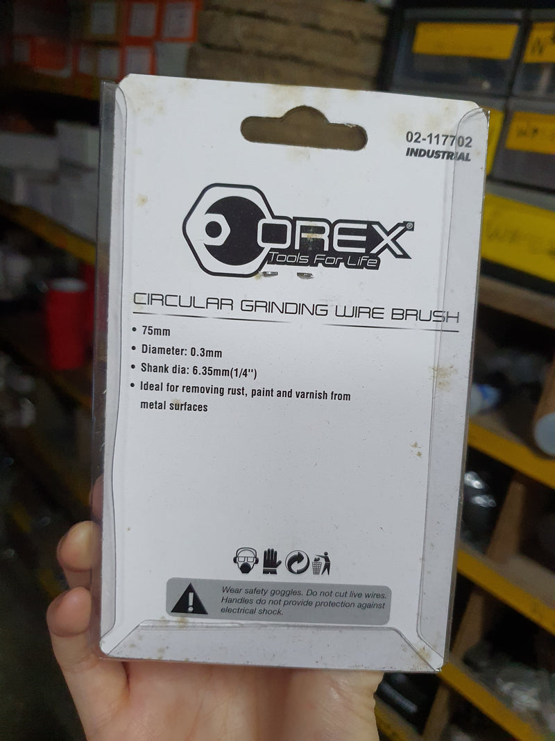 Orex Wire Brush 100 X 0.3mm X 6.35