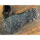 OSP Safety Shoes Low-cut black split leather with string | Model : OSP 868B UK Sizes : #4 (37) - #12 (47)