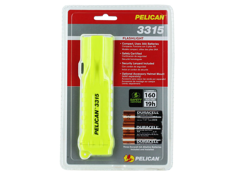 Pelican 3315 LED Flashlight With 3 AA Battery | Model : LED-3315 Flashlights Pelican 