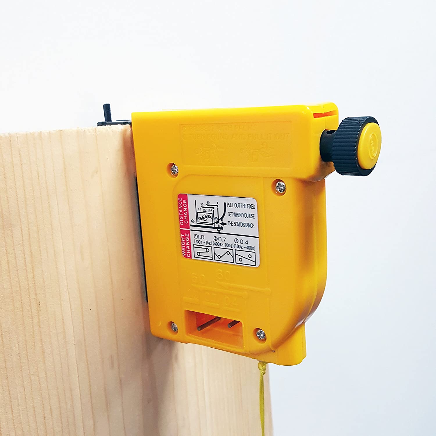 Filoa Piombo Magnetico Plumb-Rite - Bobina Autoretractile 4.5m Per Edili E Falegnami - Foto 2