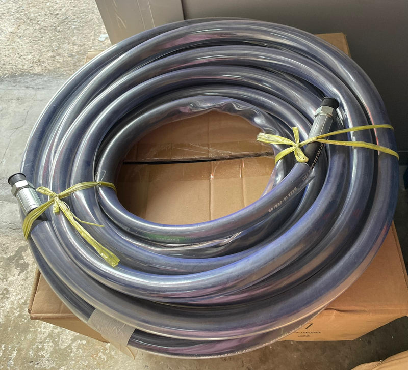 Pressure Hose With Rubber Insulation 2 X 3/8" Male (Not Include Coupling) | Model : HOSE- Pressure Hose Aik Chin Hin 