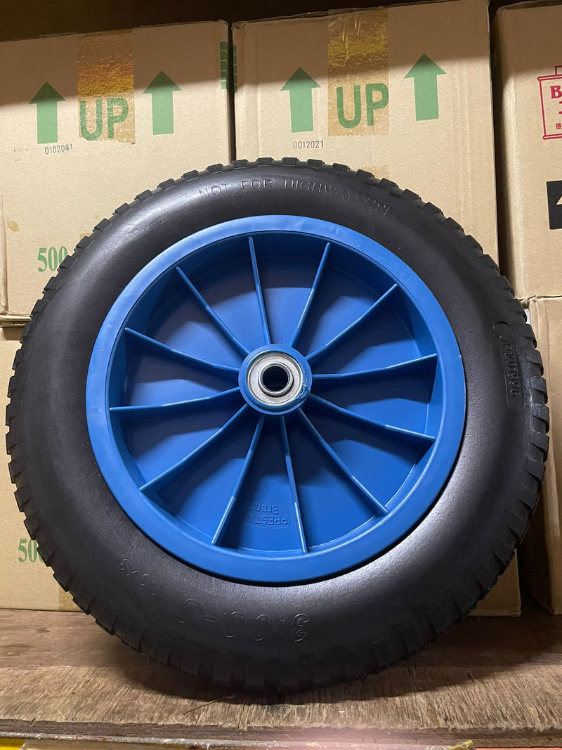 Prestar Spare Wheel 13" Pu (Blue) (Black Rubber) | Model : TYRE-13PU-B Prestar 