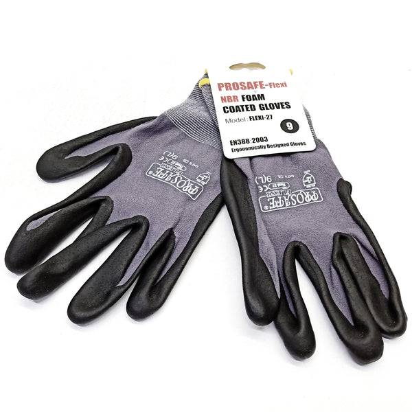 Prosafe-Flexi NBR Foam Coated Glove #FELXI-27 Model GLOVE