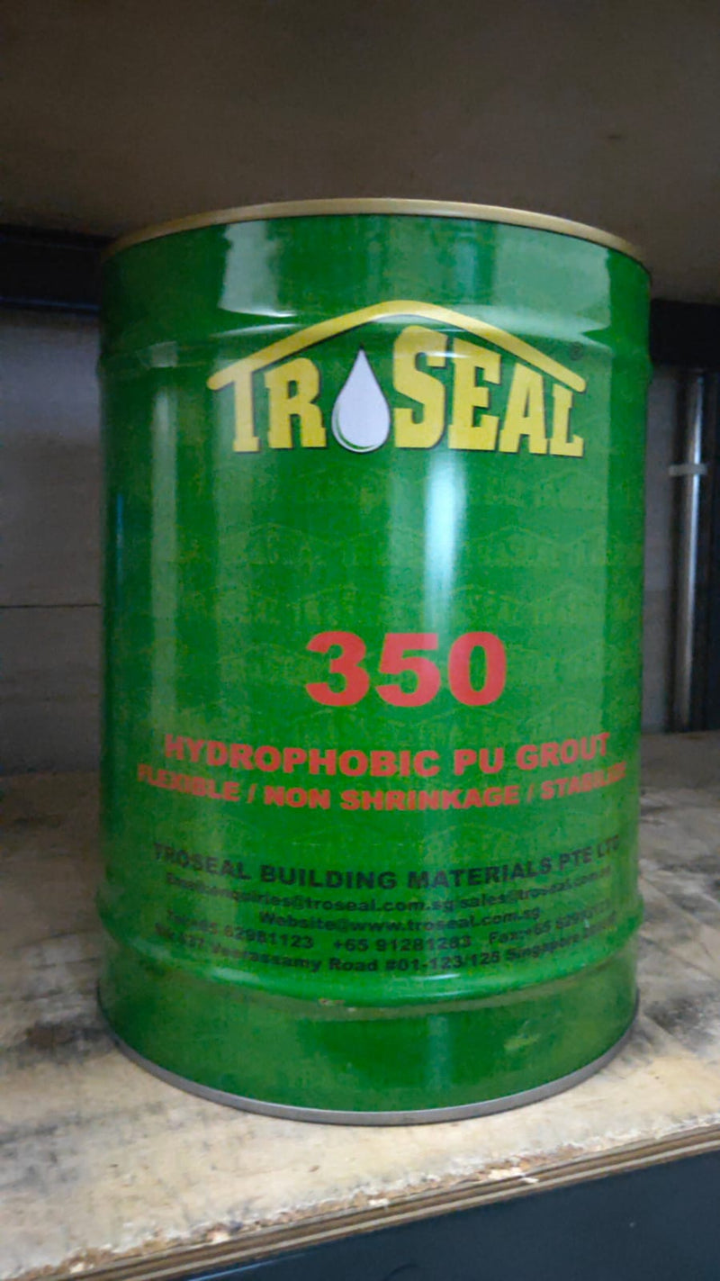 PU Grout 350 Hydrophobic 10kg (TRO/1A) | Model: PU-GROUT PU Grout Treseal 