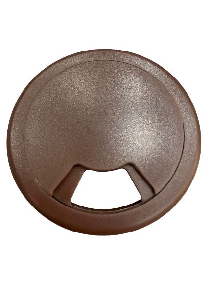 PVC Wire Cover 2" Cable Protector Aik Chin Hin Brown 