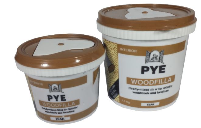 Pye Woodfilla 25Kg (Teak) | Model : PUTTY-P-T Woodfilla PYE 