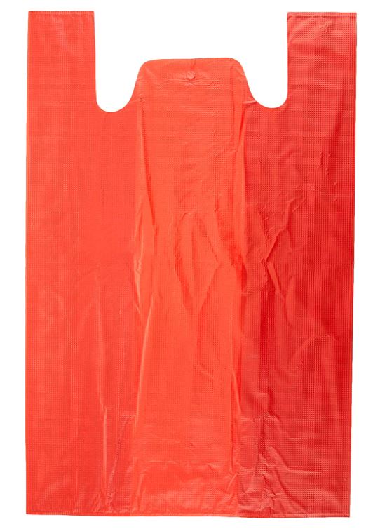 Red Plastic Bag - L (28pcs/pkt,20pkt/bag) | Model : BAG-RL Plastic bag Aikchinhin 