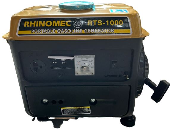 Rhinomec 220v , 1000w Portable Gasoline Generator | Model : RTS-1000 Gasoline Generator Rhinomec 