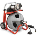 Ridgid K400 Drain Cleaning Machine 230V 1.5"-4" Pipe With C-32Iw Wire 3/8" 75Ft | Model : RID-K400 Drain Cleaner Ridgid 