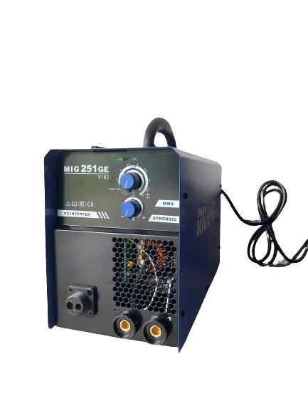 RILAND Gasless MIG Welding Machine come with MIG Torch & Welding Cable (Blue) | Model: W-MIG251GE-R MIG Welding Machine RILAND 