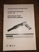 RONG PENG Needle Scaler (Air Chisel / Rust Hammer) Set | Model : AT-RP7658 Air Chisel Rong Peng 