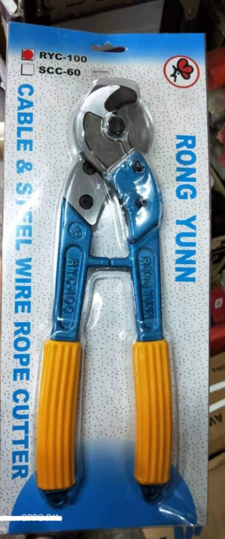 Rong Yunn 100mm Cable and Steel Wire Rope Cutter | Model : CC2-RYC100 Cable Cutter Rong Yunn 