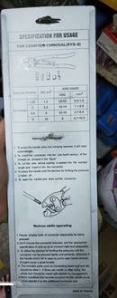 Rong Yunn (Taiwan) Dia. 8mm Terminal Crimping Tool | Model : CT2-RYO-008 (RYO-8) Crimping Tool Rong Yunn 