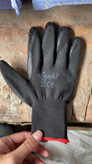 Sanki Black Rubber Glove | Model: GLOVE-RB-S10 Glove Sanki 