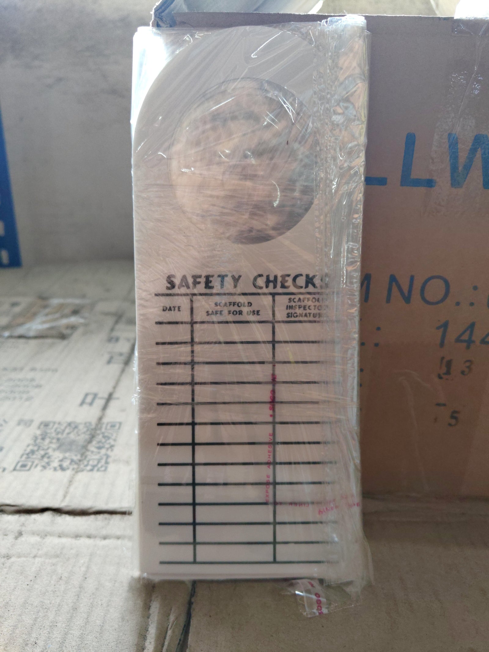 Safe To Use Tag Scaffold Tag (Safe For Use) | Model: SFD-SFU