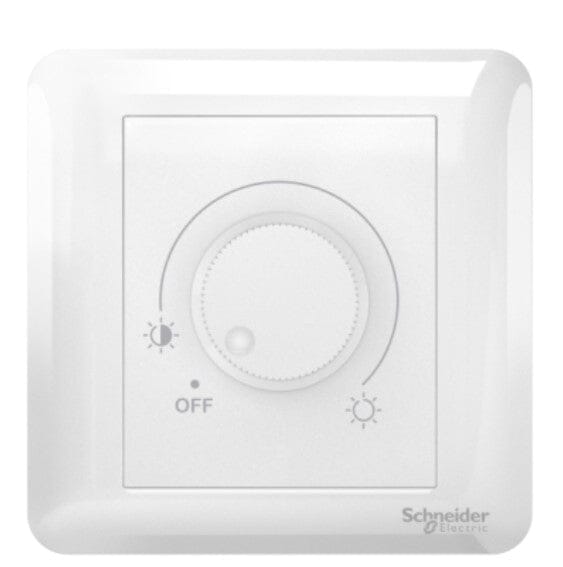 Schneider 25-400W 220V 1 Gang Dimmer | Model : A3G31BDC-WE-G2 Spotlight Schneider 