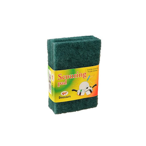 Scouring Pad 4"X6" Green (5pc) 126-605 | Model : PAD-GREEN Sponges & Scouring Pads Dinosaurs 