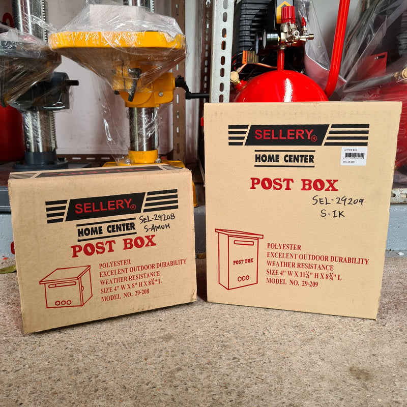 Sellery Post Box 225X100X300Mm / 220X100X200Mm | Model : SEL-29209/29208 Post box Sellery 