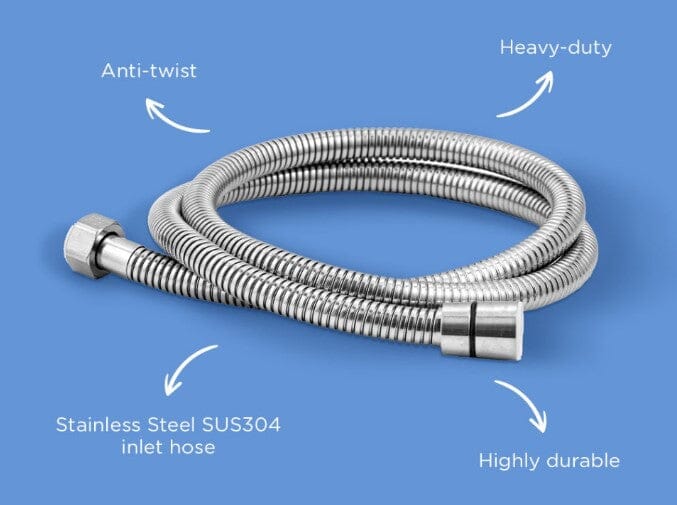 Selleys 1.2m SS304 Heavy Duty Shower Hose | Model : SEY-S6300 Hose SELLEYS 