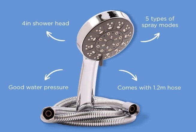 Selleys Classic Shower Set (5 functions) | Model : SEY-S6029-S Shower Head SELLEYS 