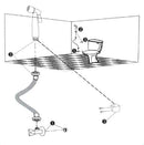 Selleys Premium Matt Bidet Set | Model : SEY-S6130-S Bidet Spray SELLEYS 