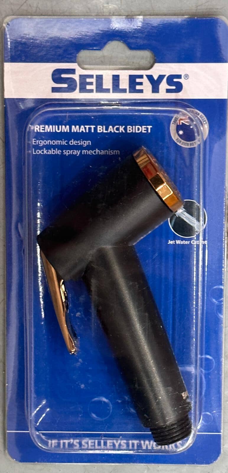 Selleys Premium Matt Black Bidet Head | Model : SEY-S6132-H Bidet Spray SELLEYS 