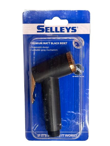 Selleys Premium Matt Black Bidet Head | Model : SEY-S6132-H Bidet Spray SELLEYS 