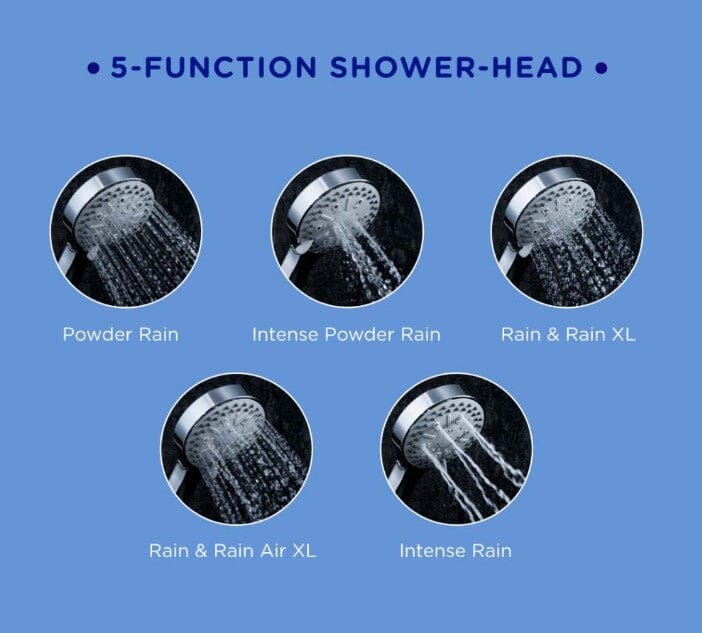 Selleys Premium Shower Set (5 functions) | Model : SEY-S6005-S Shower Head SELLEYS 
