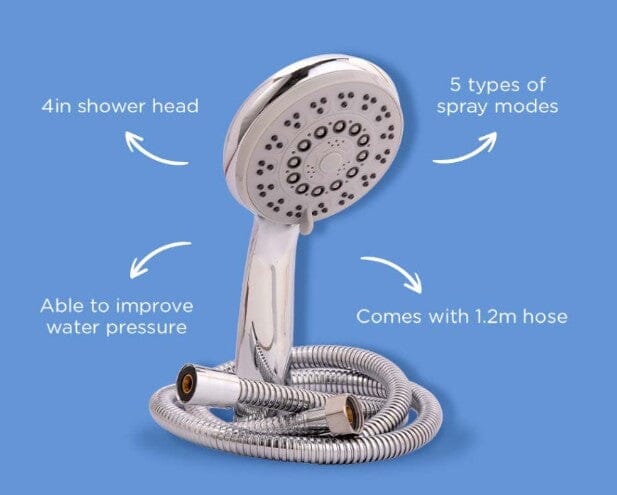 Selleys Premium Shower Set (5 functions) | Model : SEY-S6005-S Shower Head SELLEYS 