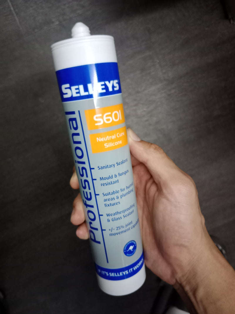 Selleys S601 Silicone (300g) | Model : SIL-S601 Silicone Sealant SELLEYS 
