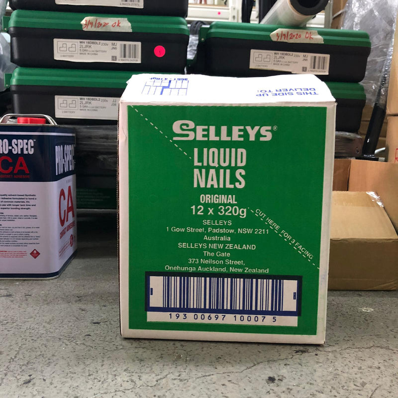 SELLEYS Silicone Liquid Nails 320G | Model : SIL-SLN Liquid Nails SELLEYS 